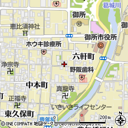 奈良県御所市1331周辺の地図