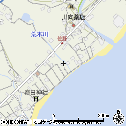 兵庫県淡路市佐野1522周辺の地図
