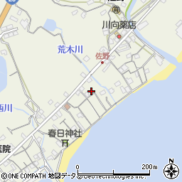 兵庫県淡路市佐野1555周辺の地図