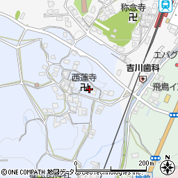 奈良県高市郡明日香村真弓1515周辺の地図