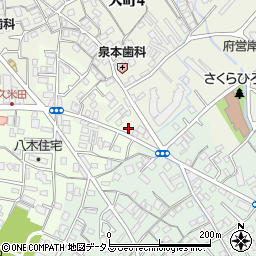 大阪府岸和田市小松里町1041周辺の地図