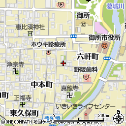 奈良県御所市1335周辺の地図