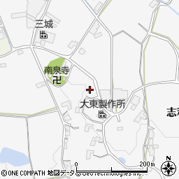 広島県東広島市志和町冠961周辺の地図