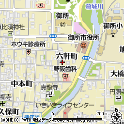 奈良県御所市1397周辺の地図