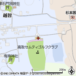 奈良県高市郡高取町越智456周辺の地図