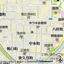奈良県御所市1213周辺の地図