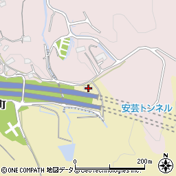 広島県広島市安佐北区落合南町1322周辺の地図