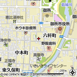 奈良県御所市1332周辺の地図