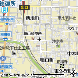 奈良県御所市349周辺の地図