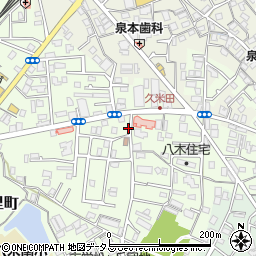 大阪府岸和田市小松里町963周辺の地図