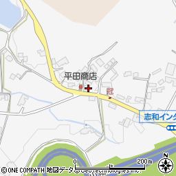 広島県東広島市志和町冠295周辺の地図