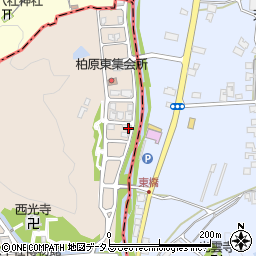 奈良県御所市柏原5周辺の地図