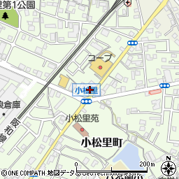 大阪府岸和田市小松里町542周辺の地図