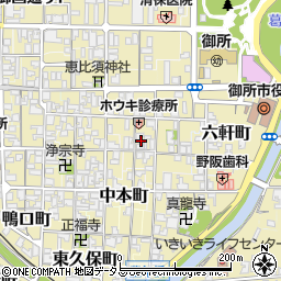 奈良県御所市1267周辺の地図