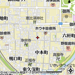 奈良県御所市1214周辺の地図