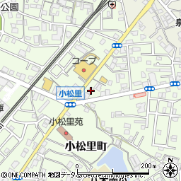 大阪府岸和田市小松里町842周辺の地図