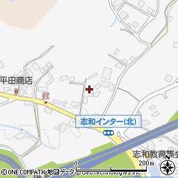 広島県東広島市志和町冠250周辺の地図
