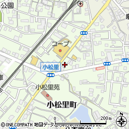 クリスタ久米田周辺の地図