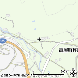 広島県東広島市高屋町杵原282周辺の地図