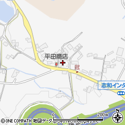 広島県東広島市志和町冠283周辺の地図