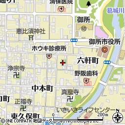 奈良県御所市1334周辺の地図