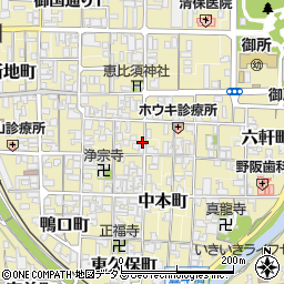 奈良県御所市1174周辺の地図
