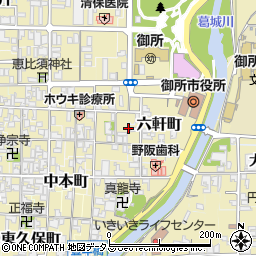 奈良県御所市1354周辺の地図