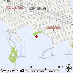 武田山第三公園周辺の地図