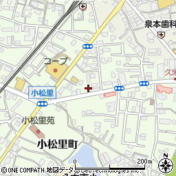 大阪府岸和田市小松里町872周辺の地図