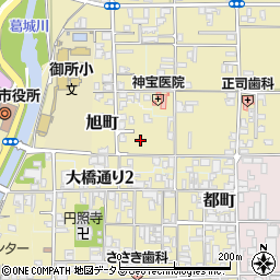奈良県御所市627周辺の地図