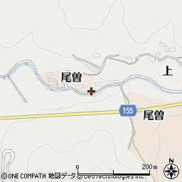 奈良県高市郡明日香村尾曽21周辺の地図
