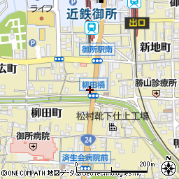 奈良県御所市324周辺の地図