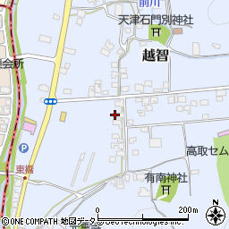 奈良県高市郡高取町越智373周辺の地図