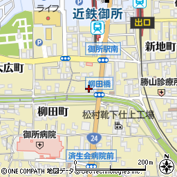 奈良県御所市323周辺の地図
