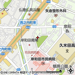 大阪府岸和田市小松里町2095周辺の地図