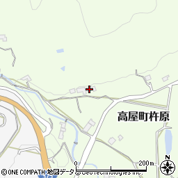 広島県東広島市高屋町杵原288周辺の地図