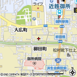 奈良県御所市304周辺の地図