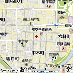 奈良県御所市1216周辺の地図