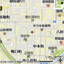 奈良県御所市1173周辺の地図