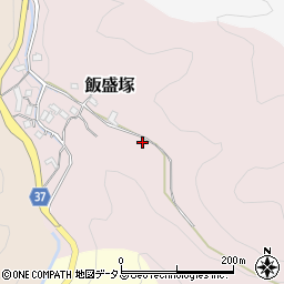 奈良県桜井市飯盛塚132周辺の地図