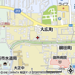 奈良県御所市281周辺の地図