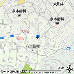 大阪府岸和田市小松里町1204周辺の地図