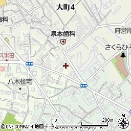 大阪府岸和田市小松里町1039周辺の地図