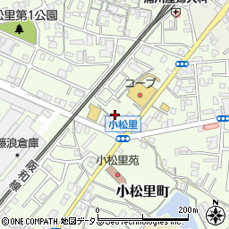 大阪府岸和田市小松里町540周辺の地図
