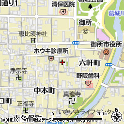 奈良県御所市1338周辺の地図