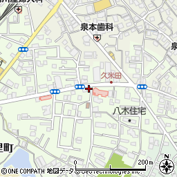 大阪府岸和田市小松里町960周辺の地図