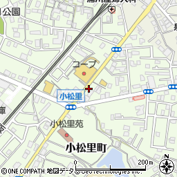 大阪府岸和田市小松里町841周辺の地図
