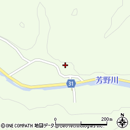 奈良県宇陀市菟田野上芳野149周辺の地図