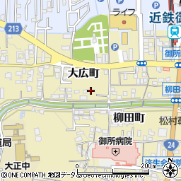 奈良県御所市283周辺の地図