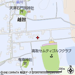 奈良県高市郡高取町越智387周辺の地図